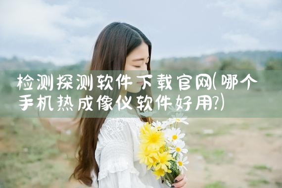检测探测软件下载官网
